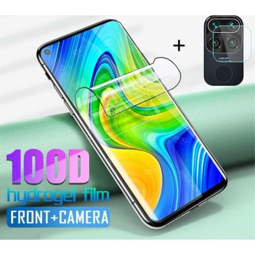 Hydrogel soft film for xiaomi redmi Note 9 camera screen protector protective on redmi Note 9 Note9 xiomi redme Not 9 glass film