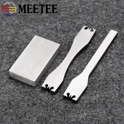 Meetee 1set 3# 5# Steel Alloy Zipper Tooth Removal Tool Code Loading Zip Tooth Removal Pliers DIY Manual Leather Tool Accessory