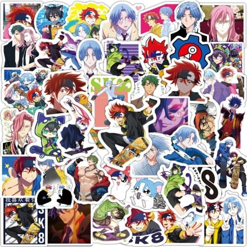 10/30/50PCS Anime SK8 The Infinity Cartoon Graffiti Stickers Travel Luggage Guitar Fridge Laptop DIY Kid Toy Waterproof Sticker