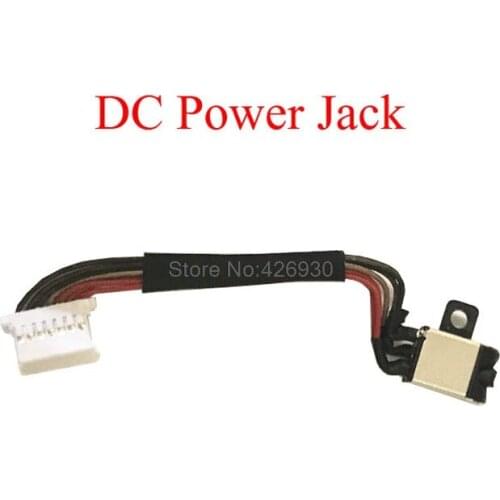 Laptop DC Power Jack For DELL For Vostro 13 5370 V5370 0D974D D974D 0YX72N YX72N 0HY6HW HY6HW 00JCD9 0JCD9 Hinge LCD Cable new