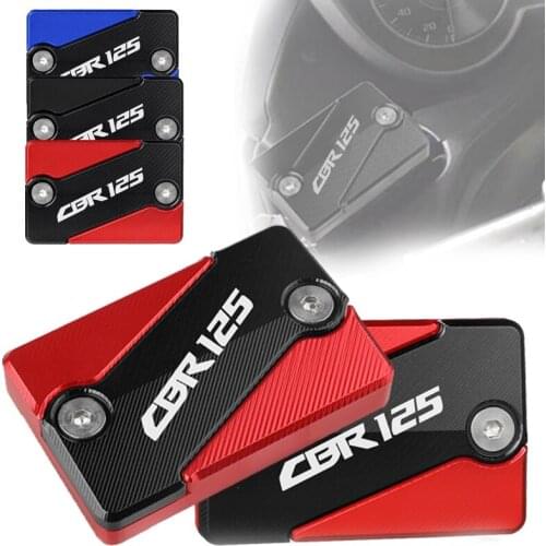 New Motorcycle Creative Brake Lever Cover For HONDA CBR125 R CBR 125R 2009-2013 2010 2011 Front Brake fluid Reservoir Cap Cover