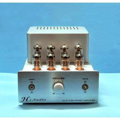 2021 Latest Huaji Audio Tube amplifier amplifier ST-6P1PP 2*10W push-pull combined amplifier