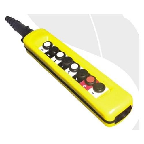 XAC-871 Hoist Crane 8 Pushbuttons Pendant Control Station 2 Speed Operators