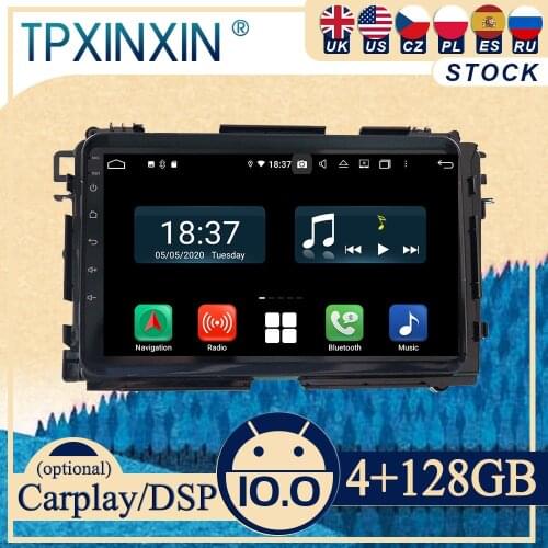 PX6 For Honda HRV 2019 Hand 2014-2020 Android10 Carplay Radio Player Car GPS Navigation Head Unit Car Stereo WIFI DSP BT