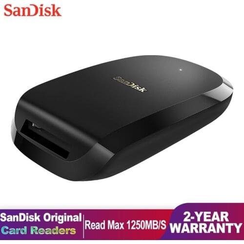Original Sandisk Extreme Pro CFexpress Smart Card Reader CF Type B 3.1 USB Internal Microsd Memory Card Reader High Speed WRITER