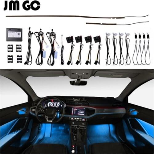 LED Ambient Light Suitable for Audi Q3 Interior Ambient Light Modified 32-color Ambient Light Original Screen Control