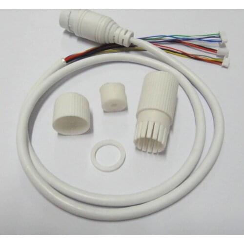 10pcs Waterproof POE LAN cable for CCTV IP camera board module with weatherproof connector RJ45, Single status LED