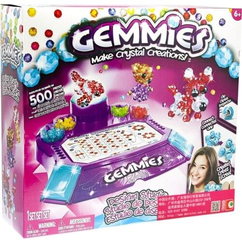 Gemmies pearl music girl string beads wear beads handmade DIY workshop supplement pack puzzle chain beads toys