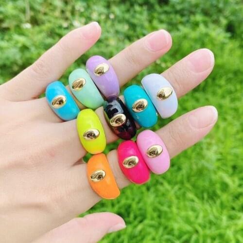 10pcs/lot Hot!!! Colorful enamel ring, plated enamel jewelry,new design women’s love rings wholesale