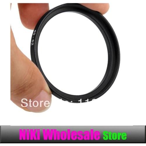 2pcs Lens Adapter Wholesale 49mm-52mm 49-52 mm Step Down Filter Ring Stepping Adapter & Free Shipping