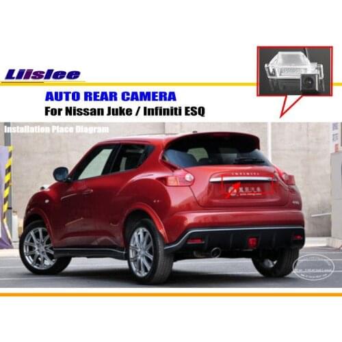 Car Rear View Camera For Nissan Juke / For Infiniti ESQ 2011 2012 2013 2014 2015 Auto Reverse Backup Parking Camera HD CCD RCA
