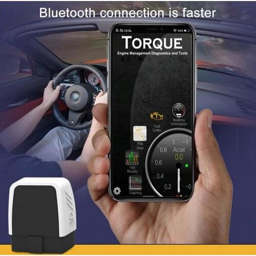 Car Diagnostic Scanner Bluetooth 4.0 Read Error Diagnostic Codes ELM 327 Car Code Reader PIC18F25K80 Chip Car Diagnostics Tool