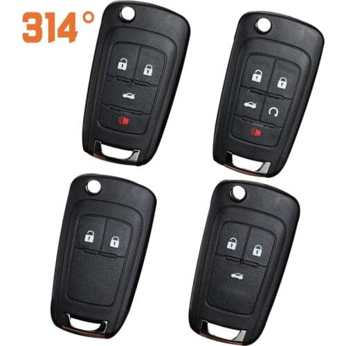 Car Key Remote Control Folding Key Shell Replacement Key Housing Suit For Buick New Regal Hideoxt Chevrolet Coruz Accessories