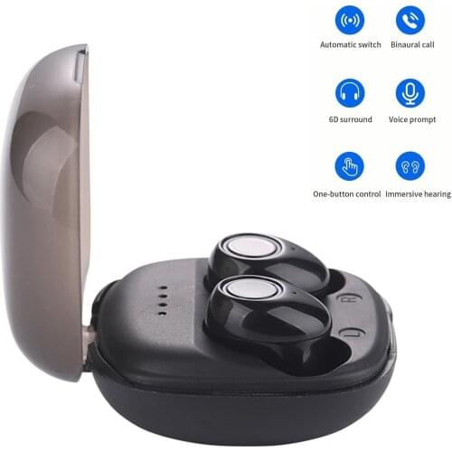 Noise Cancelling Wireless TWS Earbuds Bluetooth Earphones HD Stereo Music for Cell Phones Samsung iPhone HTC LG