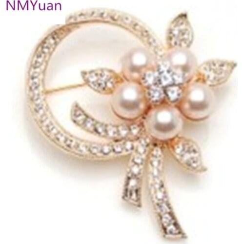 Huapengyang Wedding Brooches For Clothes
