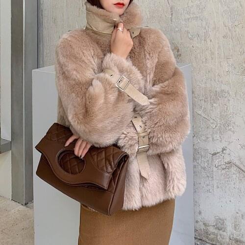 2020 Sheep Shearing Clothes 100% Wool Jacket Korean Parka Real Fur Women Autumn Winter Coat TK19168 YY2260