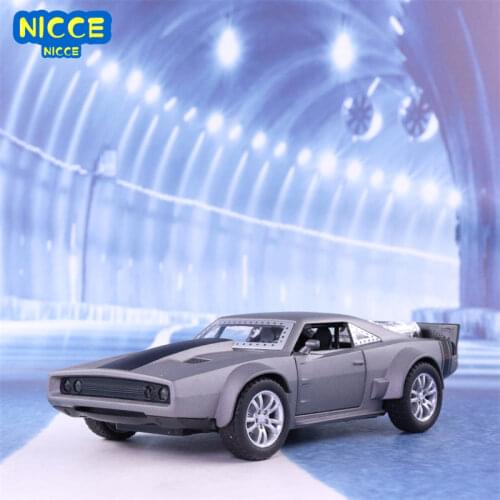 1:32 Fast&Furious Dodge Charger Car Model Diecast Alloy Horses Muscle Vehicle Models With Sound Lighting Toy Gift For Collection