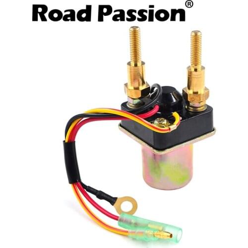 Road Passion 27 Motorcycle Starter Solenoid Relay Ignition Switch For KAWASAKI JS440 JS440-A16 JS550 JS650 JS750 SX SXi PRO