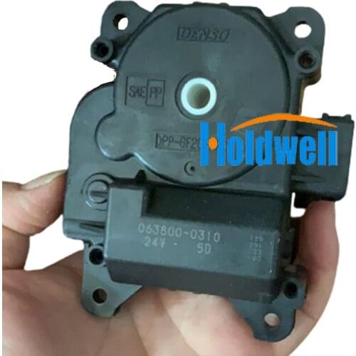 Holdwell ND063800-0310 Servo Motor Assembly 063800-0310 0638000310 Damper Servo Sub ASSY Motor for Komatsu Excavator