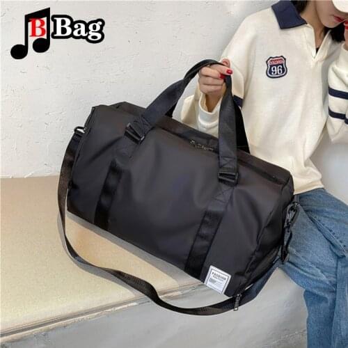 Dry Wet Separation Exercise Large Capacity Yoga Bag Female Sports Bags Training Fitness Outing Travel shoulder bag Handbag tote