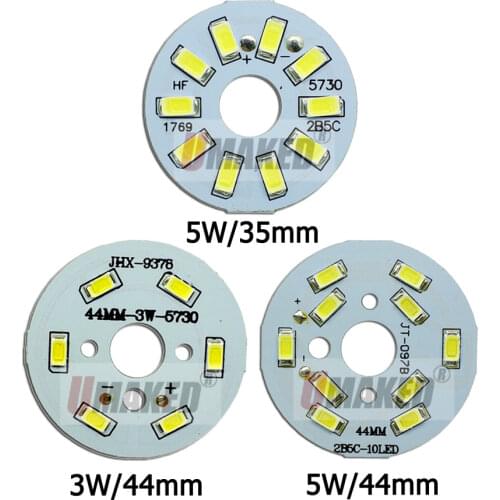 5W 35mm LED ball chip,led PCB with smd for bulb light, lighting source, aluminum plate base freeship
