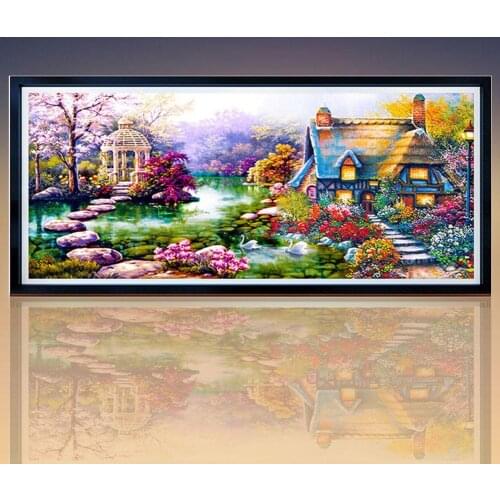 5D DIY Diamond painting Special-shaped Diamond embroidery Diamond mosaic needlework Crafts Scenery Picture Rhinestone Decor Gift