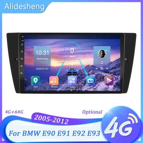 For BMW E90 E91 E92 E93 3 Series Android 9.0 Car Multimedia Player Navigation 4G+64G 2 din DSP WIFI Car Radio Video Player