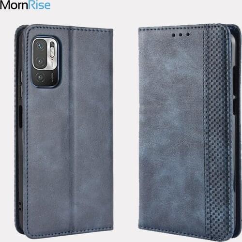 Retro Flip Cover For Xiaomi Redmi Note 10 5G Case Leather Wallet Card Book Magnetic Stand Soft Mold Luxury Mobile Phone Bags