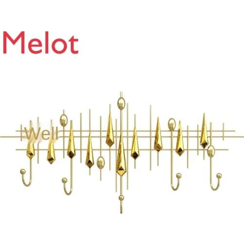 Living Room Nordic Decoration Hook Door Door Cloak Hook Home Metal Storage Rack Personality Creative Hook