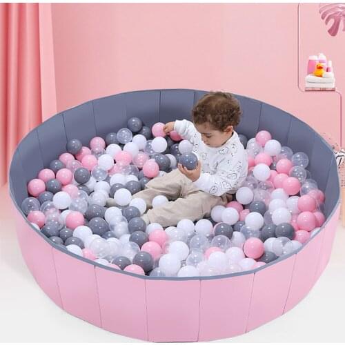 Infant Shining Ball Pits Foldable Big Size Ball Pool Fun Game Ocean Ball Playpen Toy Washable Folding Fence Kids Baby Playground