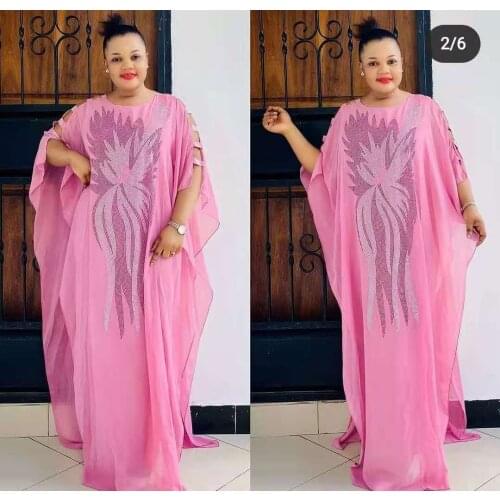 Long Maxi Dress 2021 African Dresses For Women Dashiki Summer Plus Size Dress Ladies Traditional African Clothing Fairy Dreess