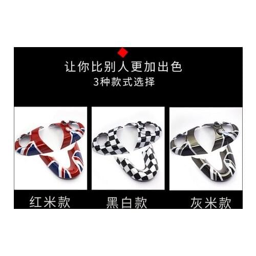 Union Jack UK Flag Car Interior Steering Wheel Trim Fit MINI Cooper F54 F55 F56 F60