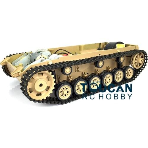 HengLong 1/16 Scale German III H RC Tank 3849 Plastic Chassis W/ Tracks Wheels TH00260