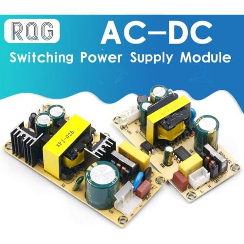 AC-DC 12V2A 24V1A Switching Power Supply Module Bare Circuit AC100-265V to DC12V2A DC24V1A Board for Replace/Repair