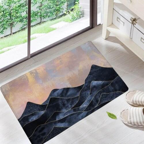 Floor Doormats Living Rooms Anti-slip Carpet for Home Balcony Bedroom Kitchen Bathroom Rug Entrance Door Mat