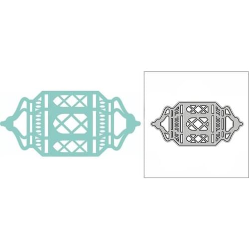 New Dainty Lantern Pattern Border 2020 Metal Cutting Dies for DIY Scrapbooking and Card Making Decor Embossing Craft No Stamps