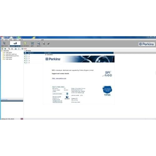 P-erkins SPI 2018A Spare parts catalogues and service manuals for all Perkins models