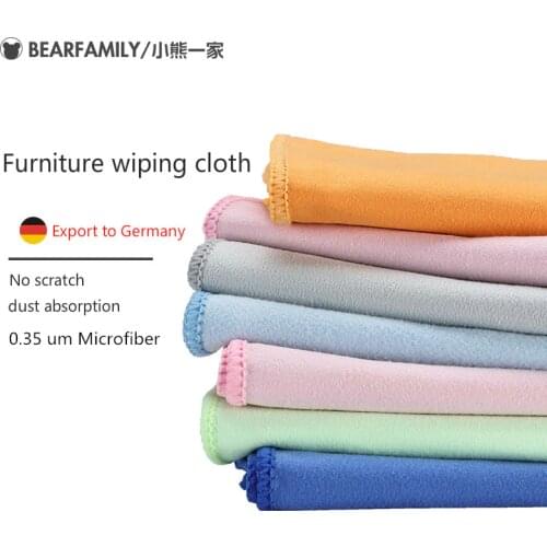 5PCS 40*40CM Microfiber Cloth for Furniture Protection Surface Of The Paint household Napkins for cleaning dust adsorption towel