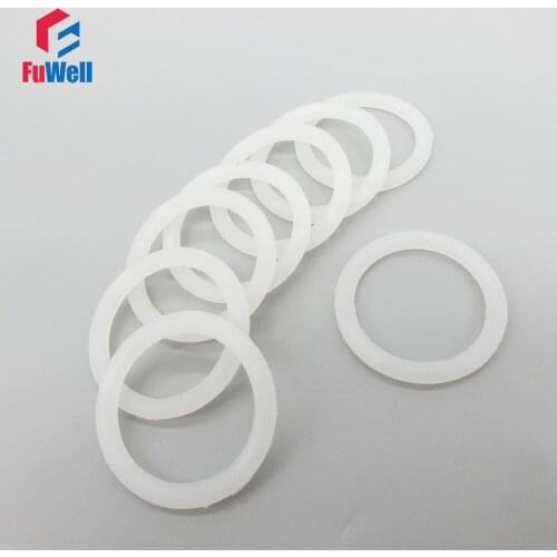 Food Grade White Silicon O-ring Seals 3.5mm Thickness 180/185/190/195/200 OD Rubber O Rings Sealing Gasket Washer