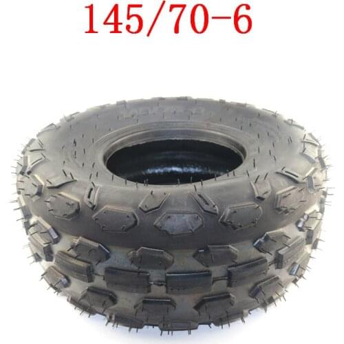 High quality 145/70-6 Front Rear Tire Tubeless Tire fit ATV Quad Go Kart Tyre small bull 6inch wheel tyre