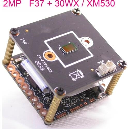 WiFi H.265x 1/3" F37 CMOS + 30WX / XM530 CCTV IP camera PCB board module + FPC Antenna
