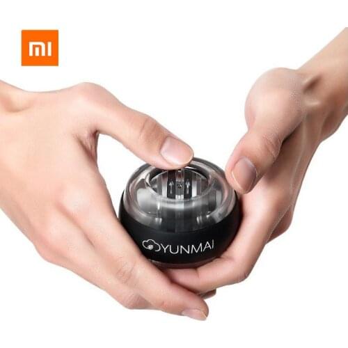 Xiaomi mijia yunmai Wrist Trainer LED Gyroball Essential Spinner Gyroscopic Forearm Exerciser Gyro Ball for Mijia mi home kits