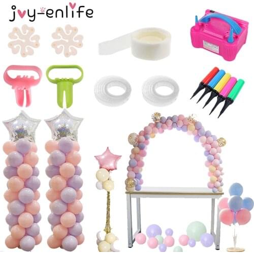 Wedding Decoration Ballons Accessories Balloon Holder Stand Balloon Arch Chain Sealing Clip Glue Dot Birthday Party Decorations