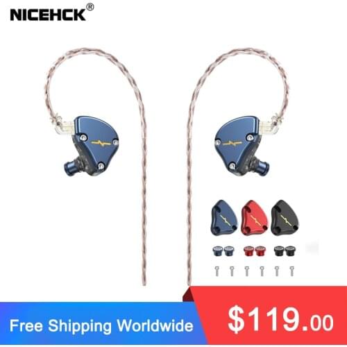 NICEHCK NX7 MK3 HIFI Earphone 7 Driver Units Earbud Upgraded 4BA+Dual CNT Dynamic+Piezoelectric Hybrid Replaceable Facepanel IEM