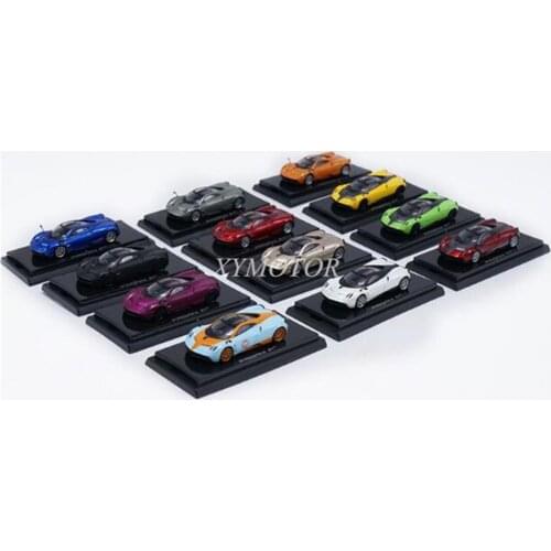 Kyosho 1:64 For Pagani Huayra Roadster BC Supercar Car Diecast Model Toys Car Gifts Collection Display Ornaments