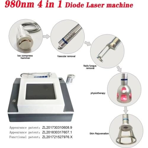 2021 Factory price Portable 980nm laser Diode Spider Vein Removal Machine 1 order