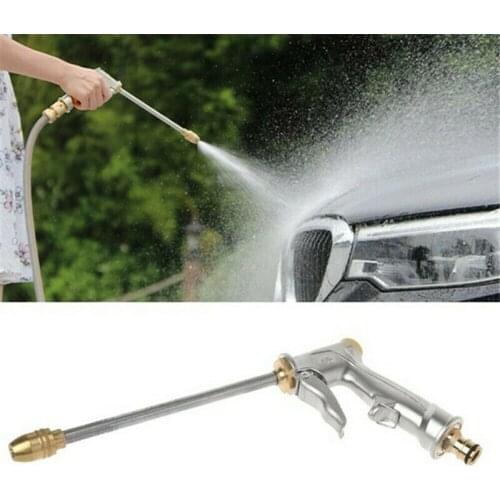 High Pressure Water Gun Metal Car Washer Spray Car Washing Tools Water Jet Pressure Washer Garden Hose Pipe Lawn Cleaning Supply
