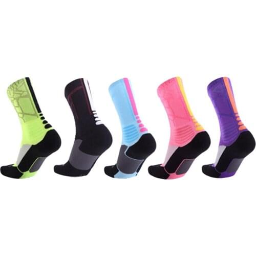 Moda Socmark Men Sports Elite Basketball Socks Riding Cycling Socks Summer Hiking Tennis Ski Man Women Bike Bicycle Slip