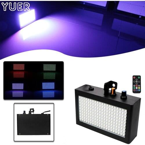 NEW 180 Pcs 5050 Patch RGB 3IN1 Strobe Dyeing Effect Light For DJ Disco Party Outdoor Indoor Bar Club Stage Dance Floor Concert