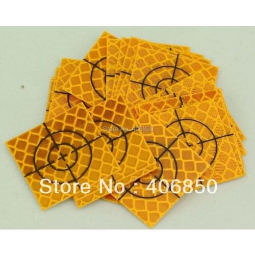 NEW YELLOW Reflector Sheet Reflective tape target FOR total station